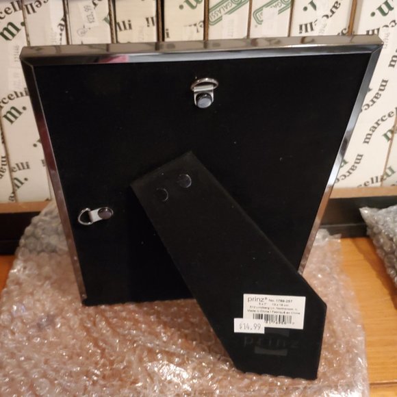 Prinz 5"x7" Pewter Metal (Warm Silver) Monroe Photo Frame #1789-575, New in Box - Picture 3 of 4
